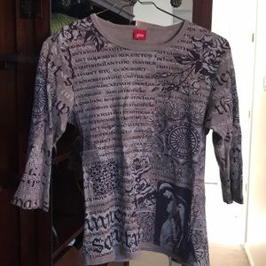 Glima patterned shirt